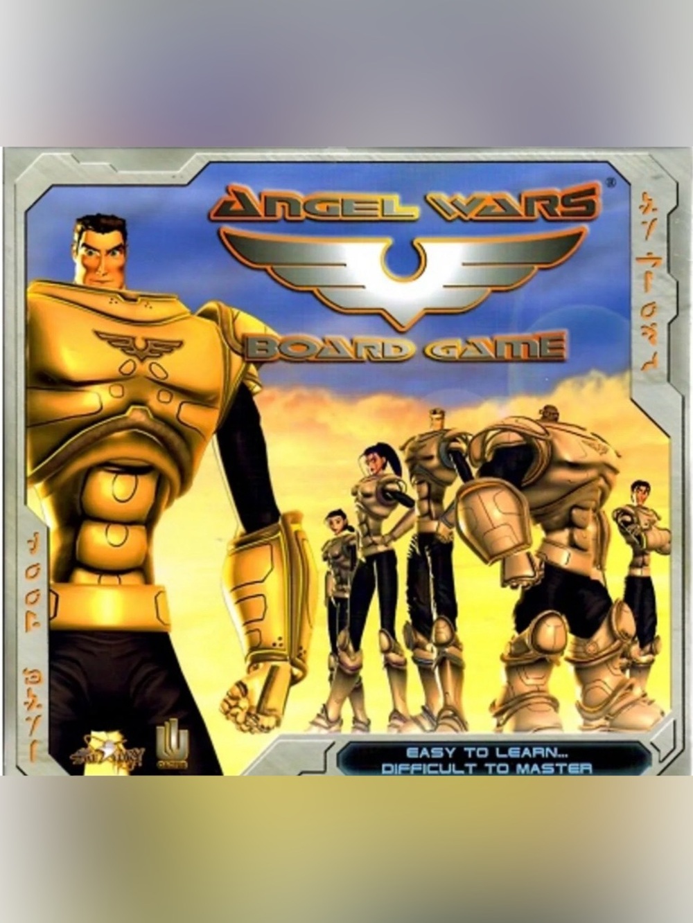 Angel War the Board Game Cactus Game Design Christian Strategy Game Vintage 2007